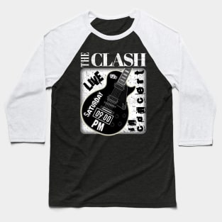The clash guitar Baseball T-Shirt